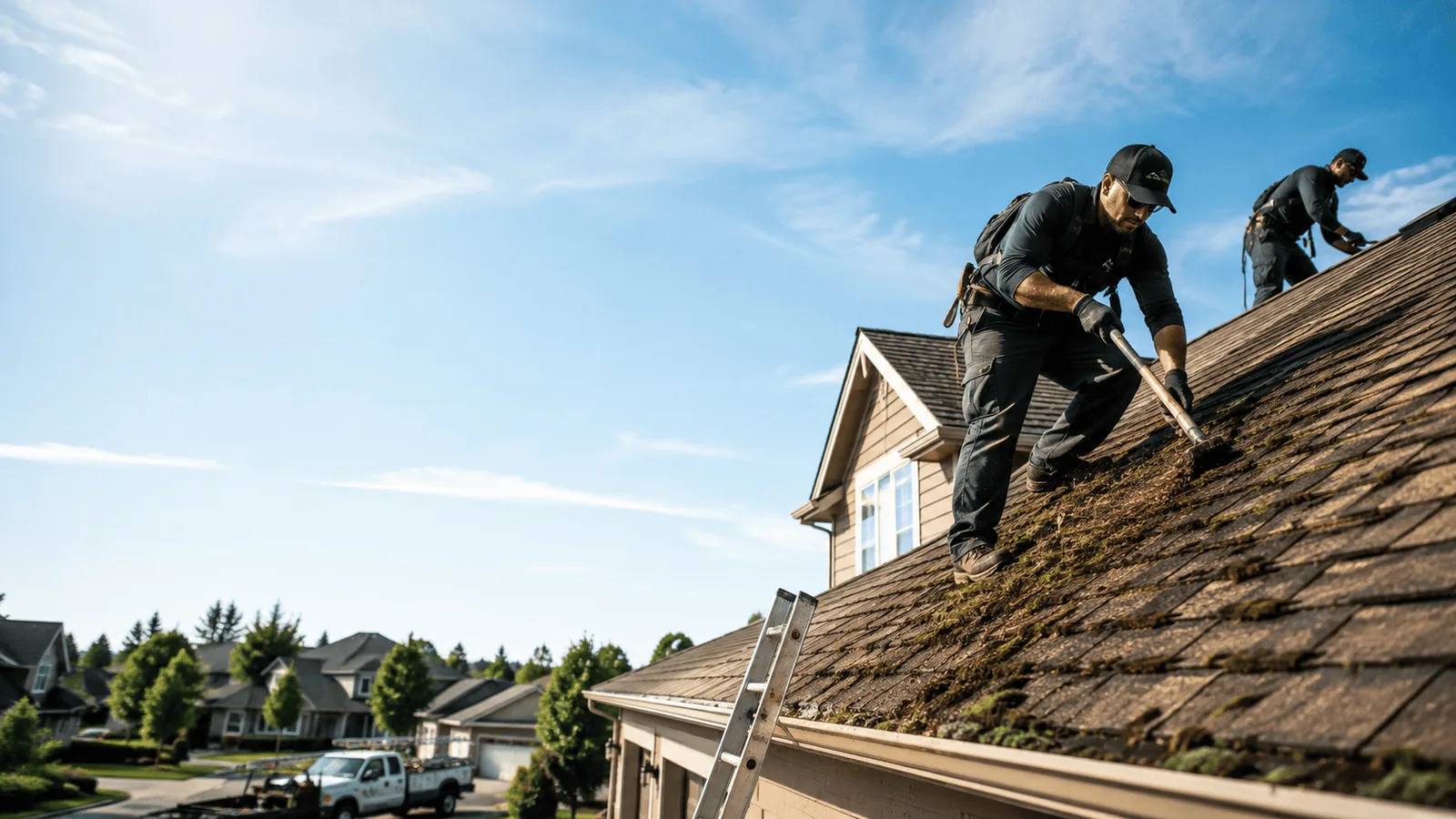 Roof Moss Removal in El Nido, CA near me